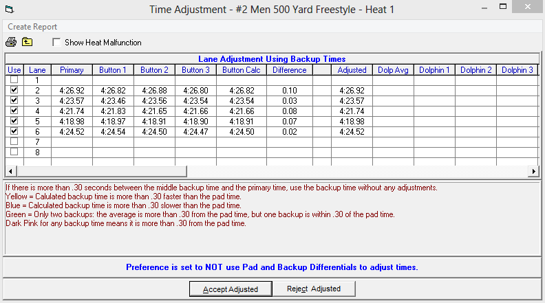 time-adjustment