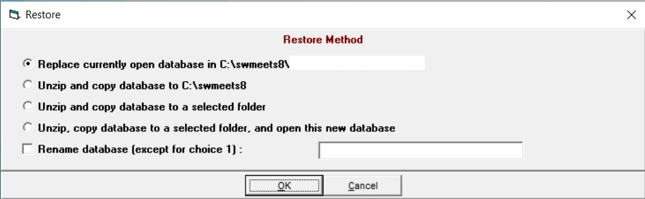 Restore Method