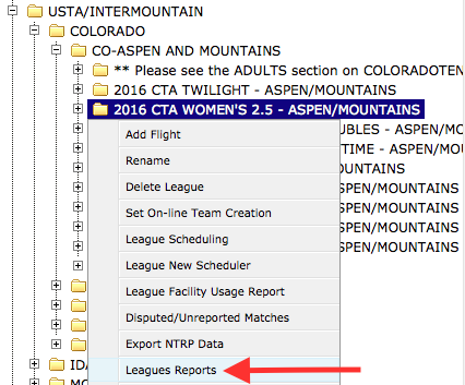 LeagueReports